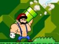 Игра Super Bazooka Mario  онлайн