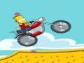 Игра Барт велосипед забавление  онлайн