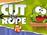 Игра Om Nom: Нарежете на въже  онлайн