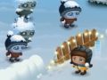 Игра Снежни топки с зомбита  онлайн