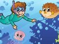 Игра Пъзели за деца море  онлайн