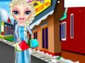 Игра Бебе Елза Зимни пазаруване Spree  онлайн