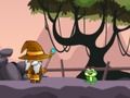 Игра Wizard Run: Зеленото излекуване  онлайн