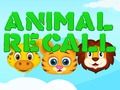 Игра Отзоваване на животни  онлайн