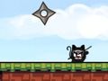 Игра Котешка мечка нинджа  онлайн