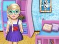 Игра Училището на бебето Елза украсява  онлайн