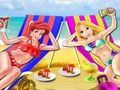 Игра Принцесата на плажа  онлайн