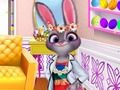 Игра Джуди Хопс Великденска подготовка  онлайн