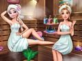 Игра Ледена кралица Сауна  онлайн