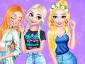 Игра Принцеси и домашни любимци  онлайн