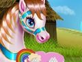 Игра Дъгова торта за пони  онлайн