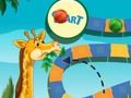 Игра Игра на зарове с жираф  онлайн