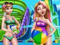Игра Посещение на водния парк  онлайн