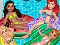 Игра Плувки Princess Pool Party  онлайн