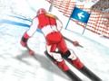 Игра Зимни спортове: Герой на слалома  онлайн