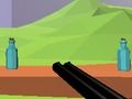 Игра 3D стрелба по бутилки  онлайн