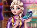 Игра Дизайн на маратонки Frozen Princess  онлайн