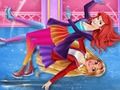 Игра Зимно пързаляне с лед  онлайн