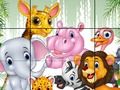 Игра Животни: плъзгащи се пъзели  онлайн