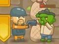 Игра Защита от зомбита  онлайн