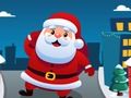Игра Градското бягане на Дядо Коледа  онлайн