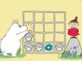 Игра Мумини: Четири в редица  онлайн