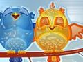 Игра Пъзел с фантастични птици  онлайн