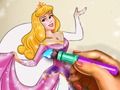 Игра Спящата принцеса книжка за оцветяване  онлайн