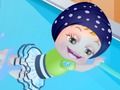 Игра Време за плуване на Baby Hazel  онлайн