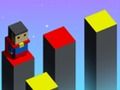 Игра Скок на цветен куб  онлайн