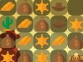 Игра Луд каубой мач 3  онлайн
