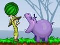 Игра Нахранете хипопотам онлайн