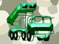 Игра Оцветяване на военни камиони  онлайн