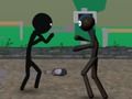 Игра Stickman Ultimate Street Fighter 3D онлайн