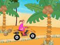 Игра Beach Girl ATV състезание  онлайн