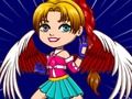 Игра Игри за обличане на чиби боец  онлайн