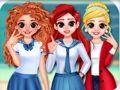 Игра Най-добри приятели: Princess Back to School  онлайн