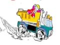 Игра Оцветяване на Lego Trucks  онлайн