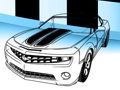 Игра Оцветяване на спортни автомобили  онлайн