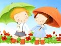 Игра Пъзел за детски карикатури  онлайн
