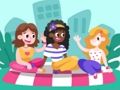Игра Пъзел за приятелство  онлайн