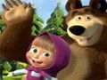 Игра Маша и мечкото Разликата  онлайн