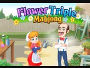 Игра Цвете троен маджонг  онлайн