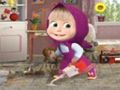 Игра Игра за почистване на Маша и мечката  онлайн