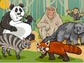 Игра Сафари за диви животни пет разлики  онлайн