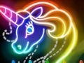 Игра Научете се да рисувате Glow Cartoon  онлайн