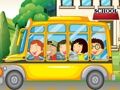 Игра Разлики в училищния автобус  онлайн