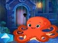 Игра Бягство от невинния октопод  онлайн