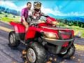 Игра Четворен велосипеден трафик състезания мания онлайн