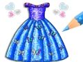 Игра Оцветяване с блясък на принцеса  онлайн